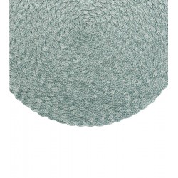 Lugar Americano 38cm Azul Leaf